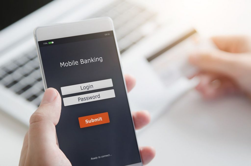 Making bank transfer