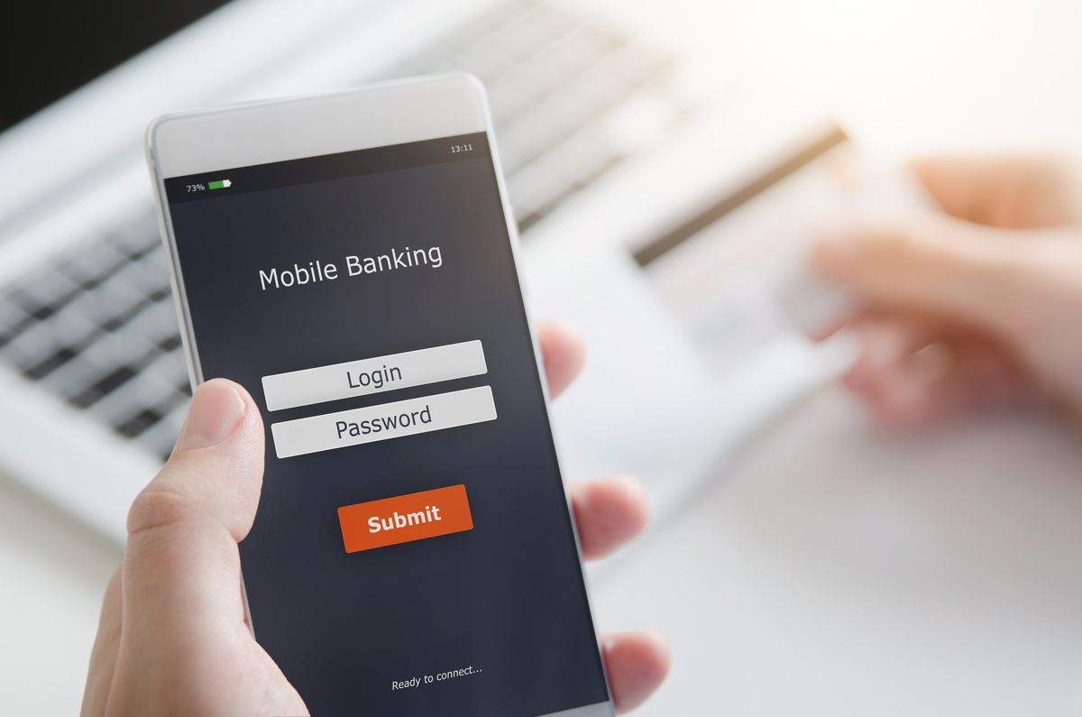 Making bank transfer